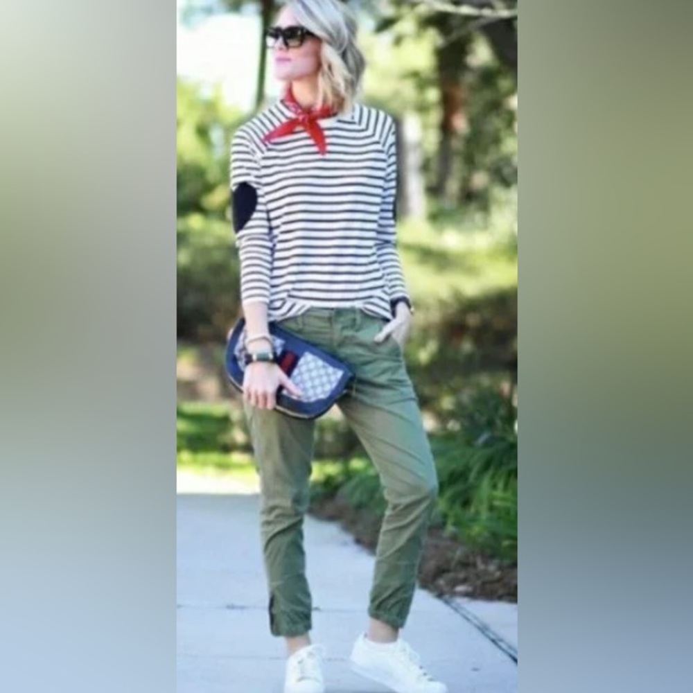 Cabi Traveler Pants Olive Jogger # 5076